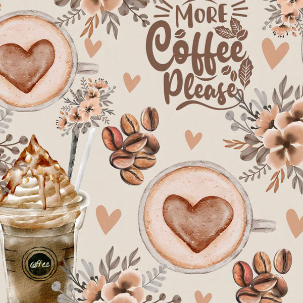 Love Coffee Peel and Stick Wallpaper – Uniquely Wallpaper