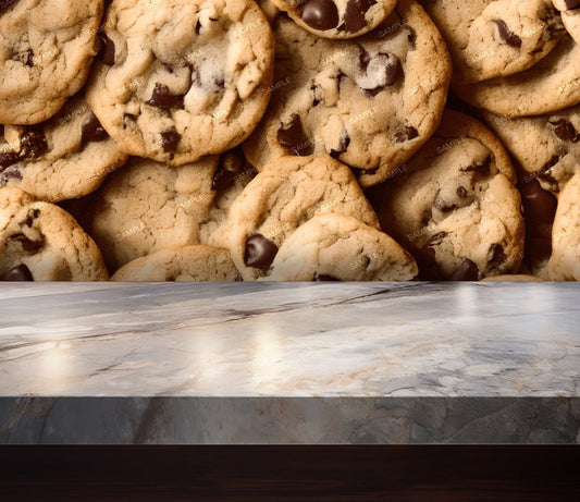 Chocolate Chip Cookies Peel and Stick Wallpaper