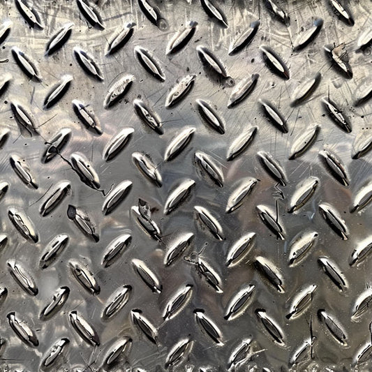 Diamond plate peel and stick wallpaper pattern