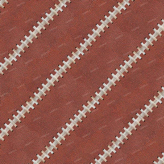 Football leather with laces wallpaper pattern