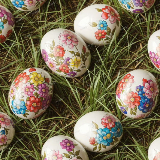 Hand-painted-easter-eggs-peel-and-stick-wallpaper