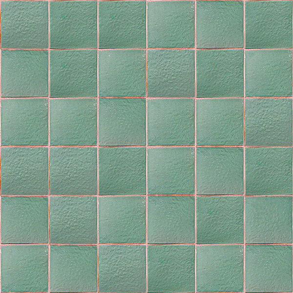 Light Green Tile Removable Wallpaper