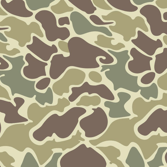Old Style Camo Peel and Stick Wallpaper