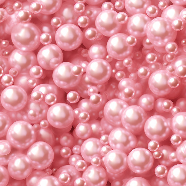 Pink Pearls Removable Wallpaper