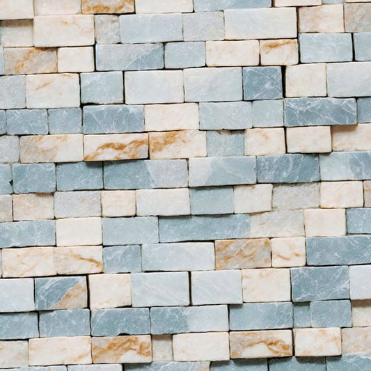 Marble Brick Peel and Stick wallpaper pattern