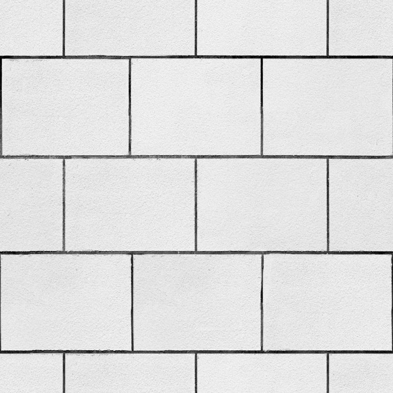 White Textured Tile Peel and Stick Wallpaper