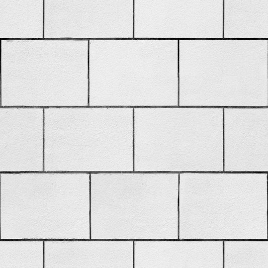 White Textured Tile Peel and Stick Wallpaper