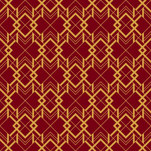 Arrow Art Deco Peel and Stick Wallpaper