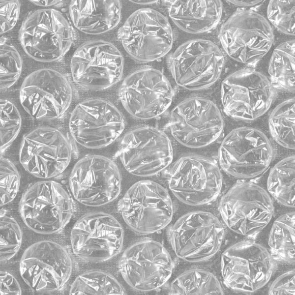 Bubble Wrap Gray Peel and Stick Wallpaper