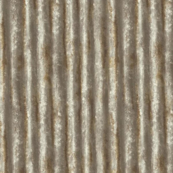 Corrugated-Metal-peel-and-stick-wallpaper