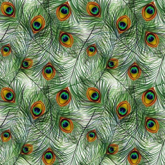 Peacock Feathers Wallpaper