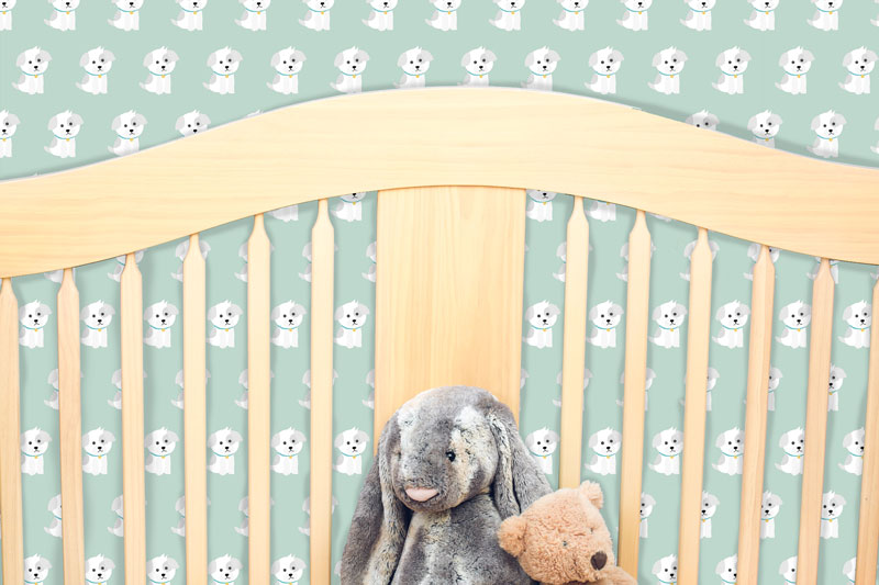 puppy-peel-and-stick-wallpaper-crib