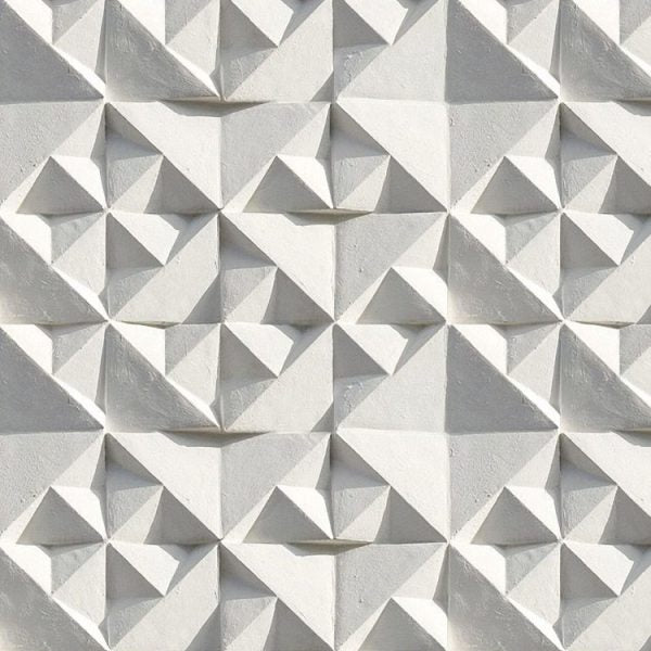 Rough Geometric Peel and Stick Wallpaper