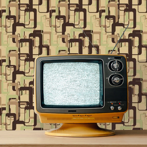 With it mid century modern peel and stick wallpaper retro tv