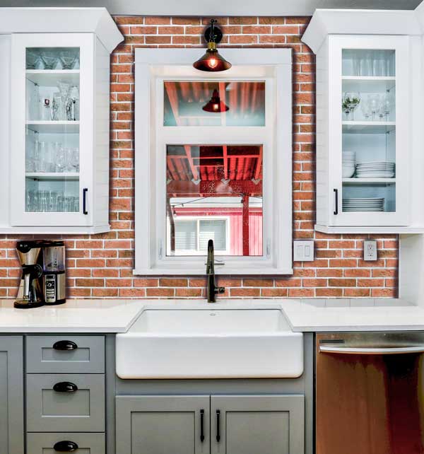 Brick Peel and Stick Wallpaper