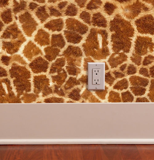 Giraffe Fur Peel and Stick Wallpaper