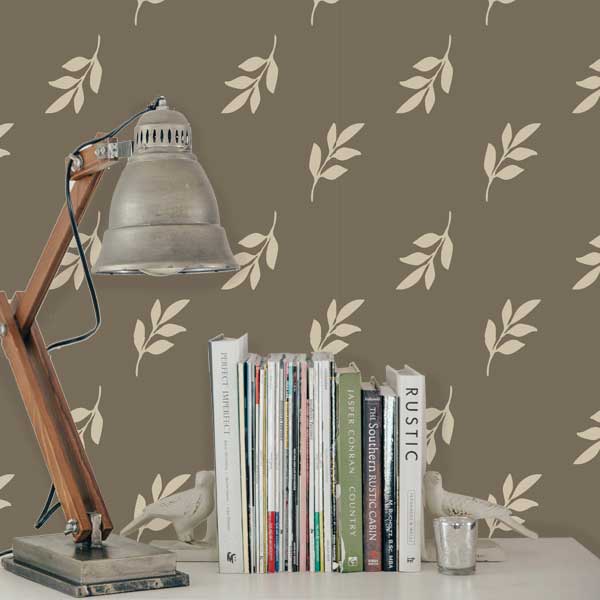 Minimalist peel and stick wallpaper leaves peel and stick wallpaper  office