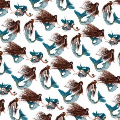 Mermaids Peel and Stick Wallpaper