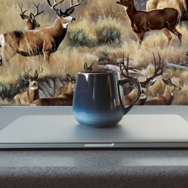 Mule Deer Peel and Stick Wallpaper office