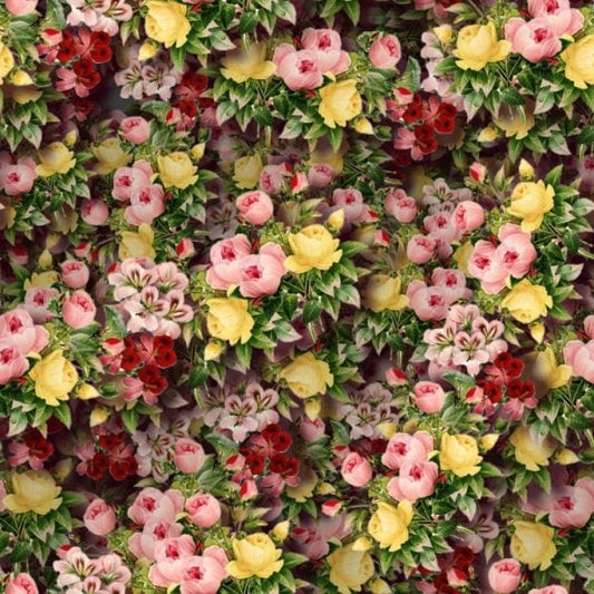 Vintage Roses Floral Peel and Stick Wallpaper